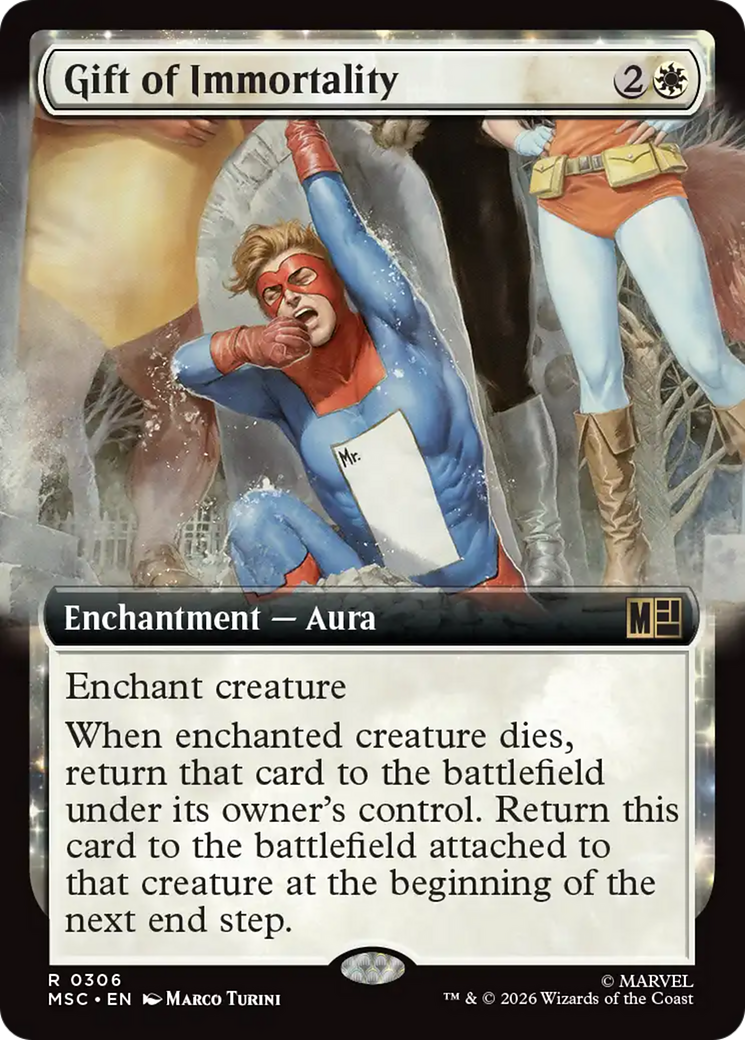 Gift of Immortality (Extended Art) [Marvel Super Heroes Commander] | Good Games Morley