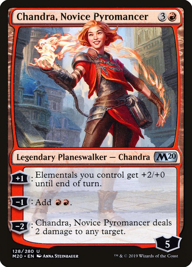 Chandra, Novice Pyromancer 128/280 (Core Set 2020)  | Good Games Morley