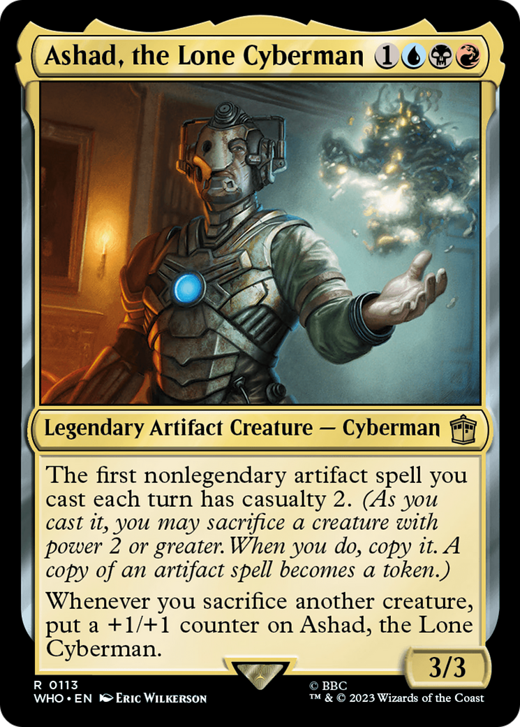 Ashad, the Lone Cyberman [Doctor Who] | Good Games Morley