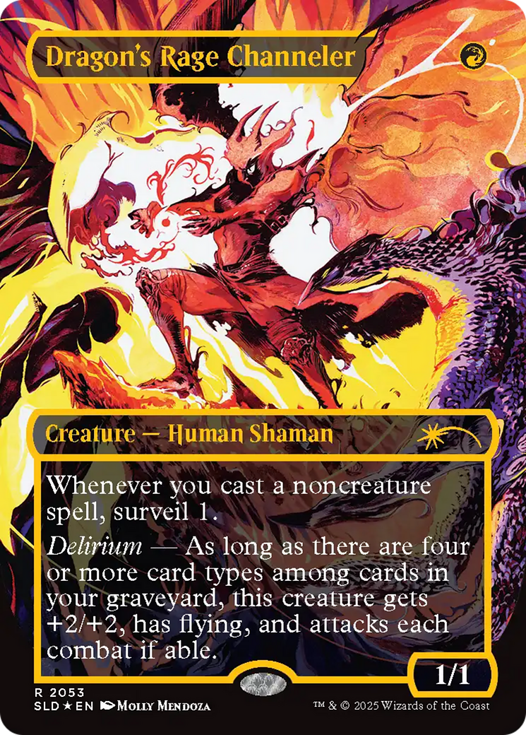 Dragon's Rage Channeler (2053) (Raised Foil) [Secret Lair Drop Series] | Good Games Morley