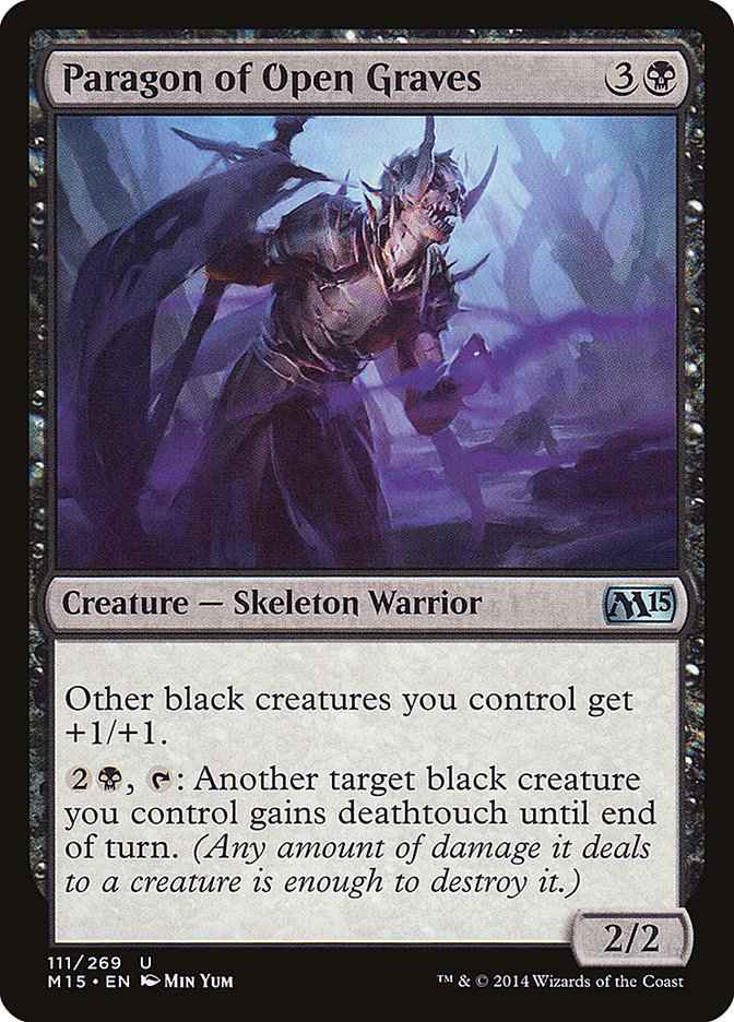 Paragon of Open Graves 111/269 (Magic 2015 (M15))  - Foil | Good Games Morley