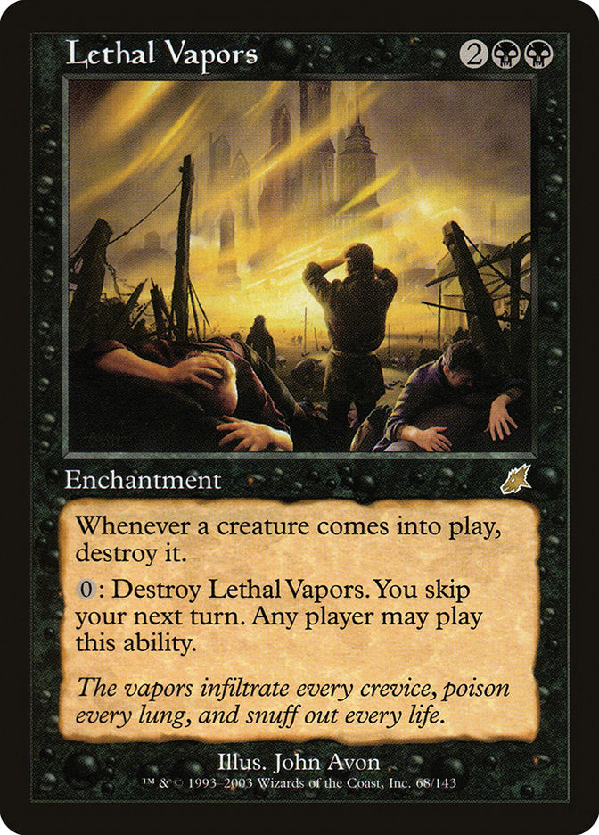 Lethal Vapors 68/143 (Scourge)  - Foil | Good Games Morley