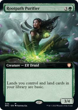 Rootpath Purifier Extended Art 44/40 (Commander: The Brothers' War)  | Good Games Morley