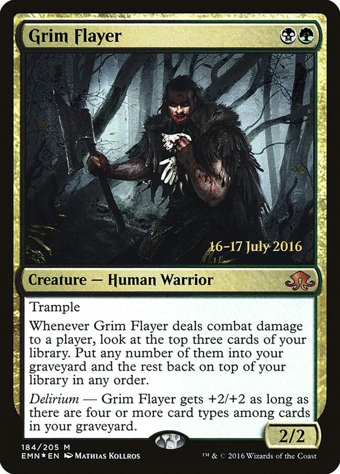 Grim Flayer 184s/77 (Prerelease Cards)  - Foil | Good Games Morley