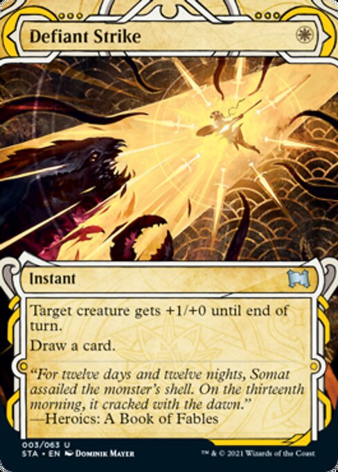 Defiant Strike [Strixhaven: School of Mages Mystical Archive] | Good Games Morley