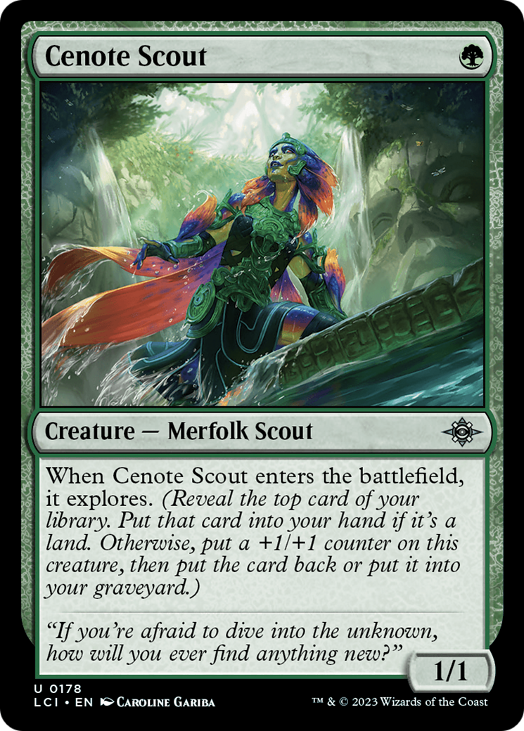 Cenote Scout [The Lost Caverns of Ixalan] | Good Games Morley