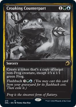 Croaking Counterpart 215/534 (Innistrad: Double Feature)  - Foil | Good Games Morley