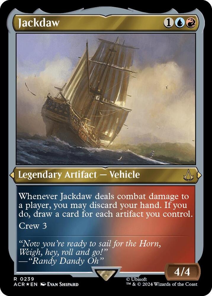 Jackdaw 239 (Universes Beyond: Assassin's Creed)  - Etched Foil | Good Games Morley