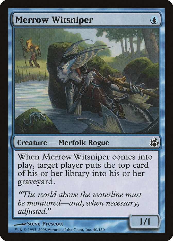 Merrow Witsniper 40/150 (Morningtide)  - Foil | Good Games Morley