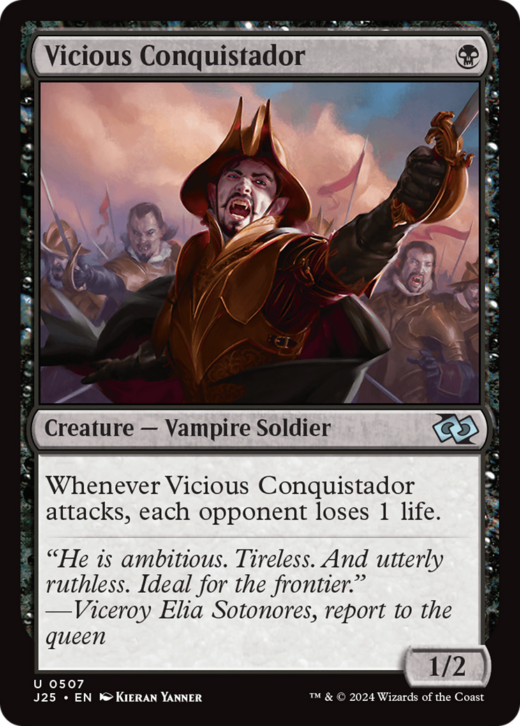 Vicious Conquistador [Foundations Jumpstart] | Good Games Morley