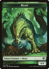 Bird Illusion // Beast (011) Double-Sided Token [Commander 2020 Tokens] | Good Games Morley