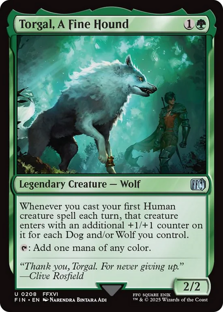 Torgal, A Fine Hound [FINAL FANTASY] | Good Games Morley