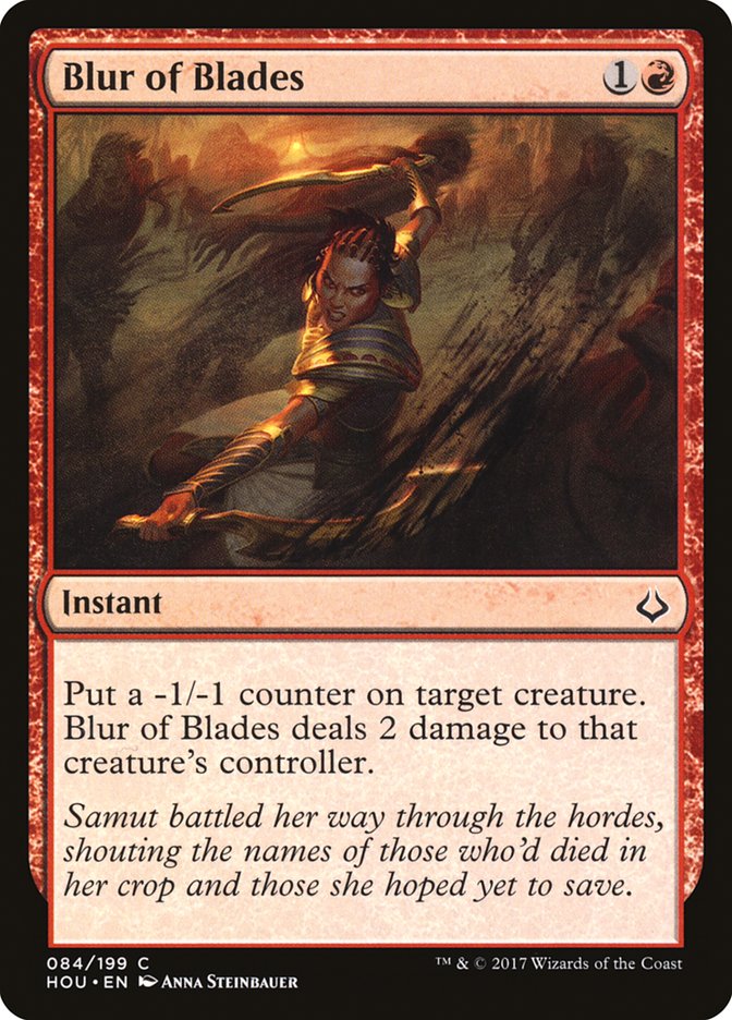 Blur of Blades 84/199 (Hour of Devastation)  - Foil | Good Games Morley