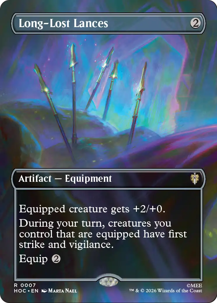 Long-Lost Lances (Borderless) [The Hobbit: Eternal-Legal] | Good Games Morley