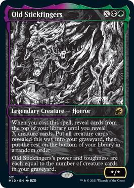 Old Stickfingers Showcase 321/277 (Innistrad: Midnight Hunt)  | Good Games Morley