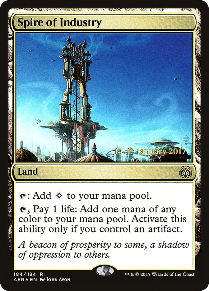 Spire of Industry [Aether Revolt Prerelease Promos] | Good Games Morley