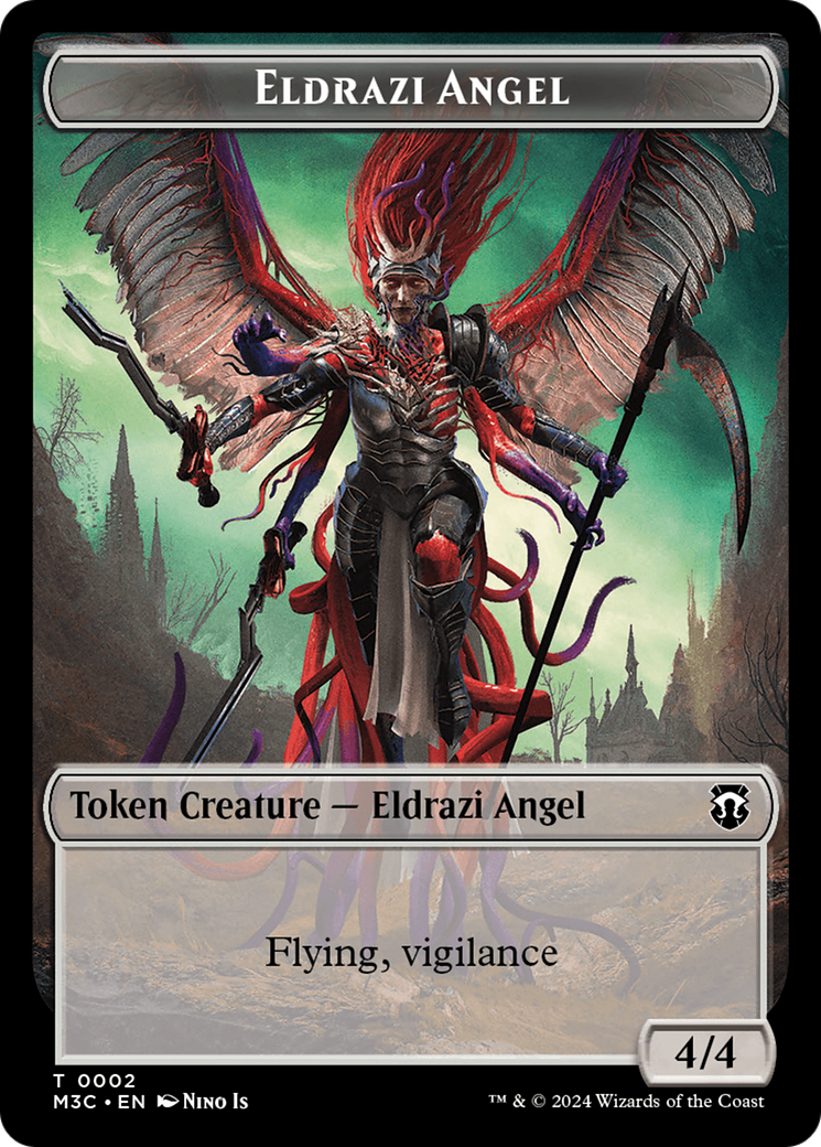 Eldrazi Scion (Ripple Foil) // Eldrazi Spawn Double-Sided Token [Modern Horizons 3 Commander Tokens] | Good Games Morley