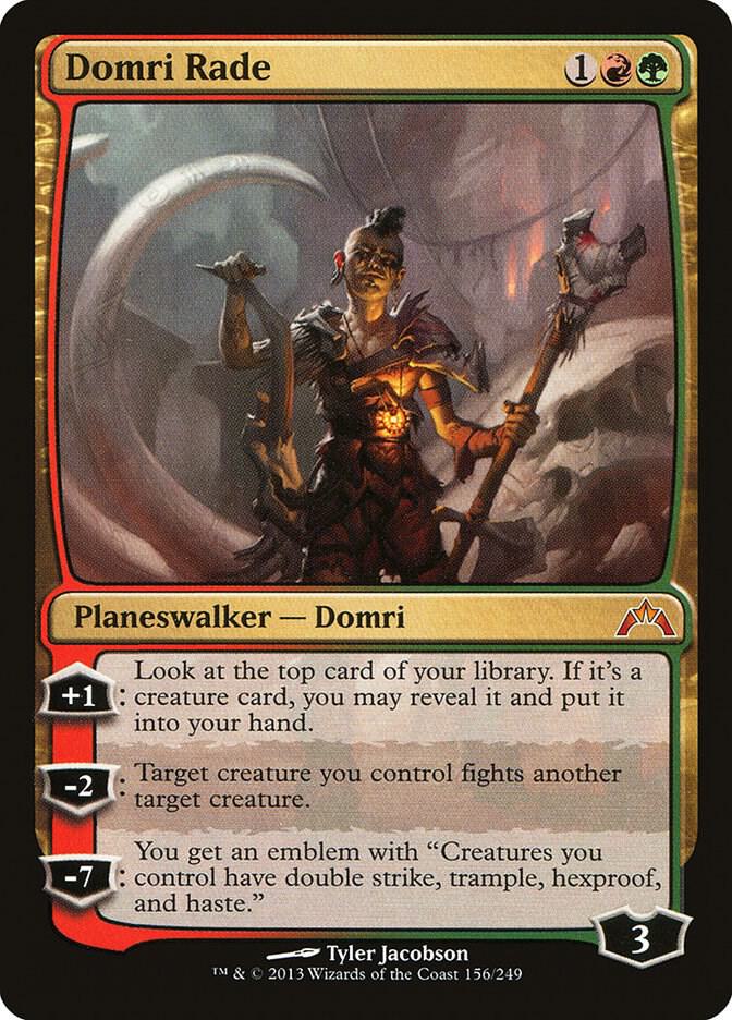 Domri Rade 156 (Gatecrash)  - Foil | Good Games Morley
