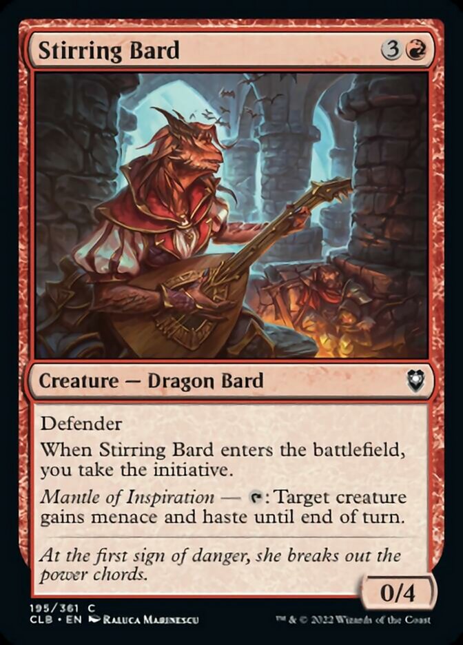 Stirring Bard [Commander Legends: Battle for Baldur's Gate] | Good Games Morley