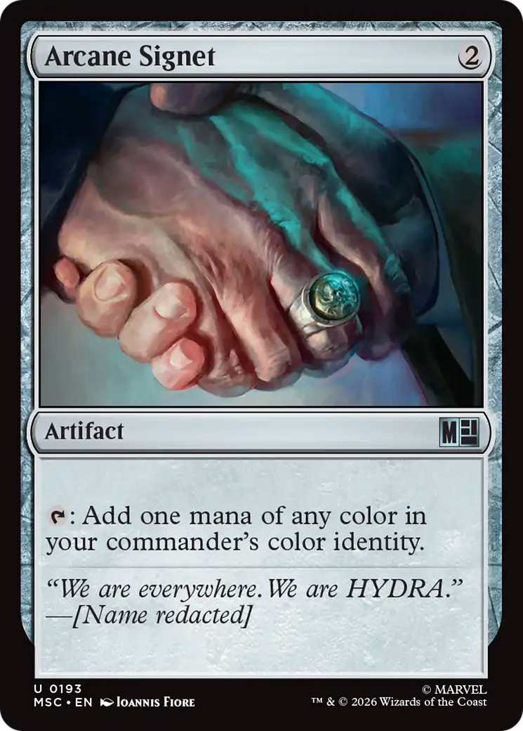 Arcane Signet (0193) [Marvel Super Heroes Commander] | Good Games Morley