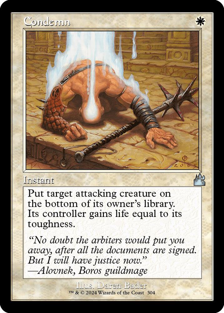 Condemn 304/291 (Ravnica Remastered)  - Retro | Good Games Morley
