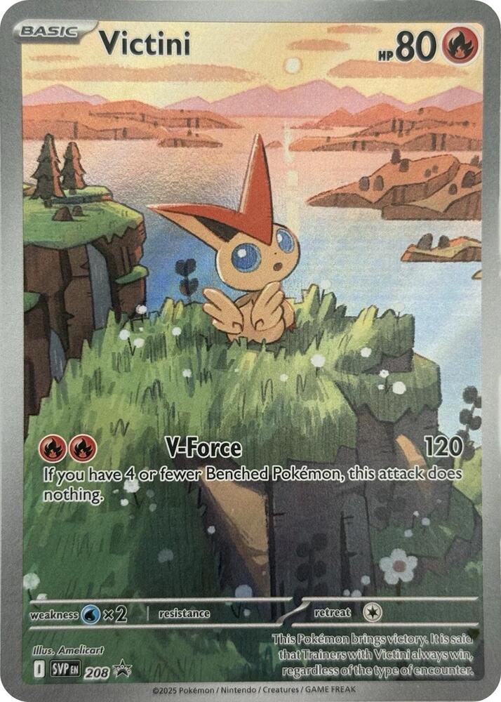 Victini 208 (SV: Scarlet & Violet Promo Cards)  - Holofoil | Good Games Morley