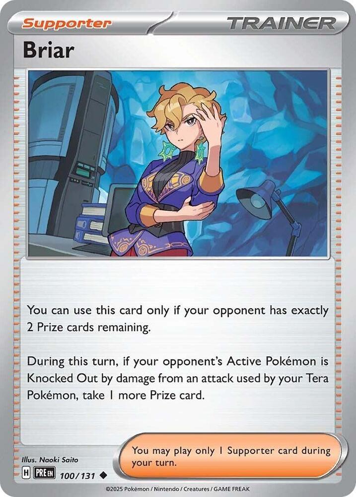 Briar (100/131) [Scarlet & Violet: Prismatic Evolutions] | Good Games Morley