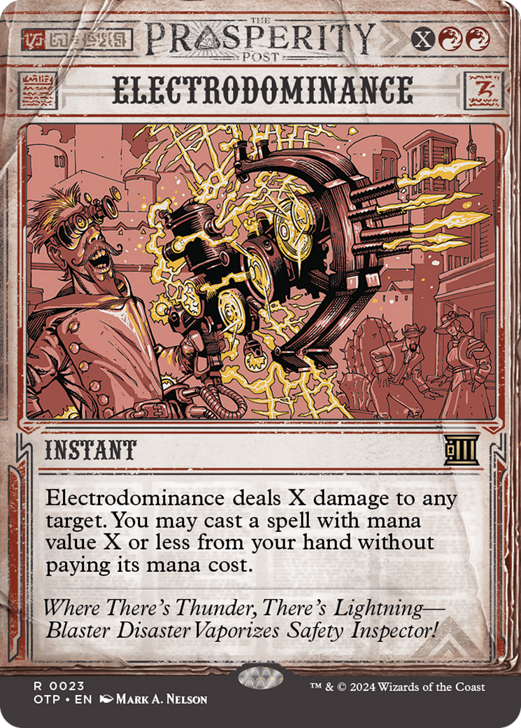 Electrodominance [Outlaws of Thunder Junction: Breaking News] | Good Games Morley