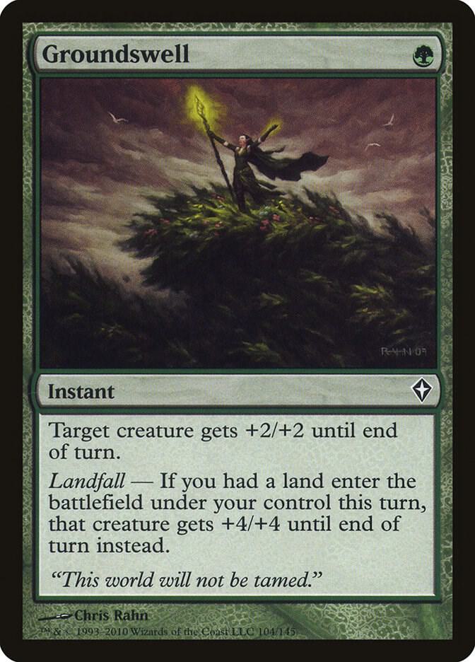 Groundswell 104 (Worldwake)  - Foil | Good Games Morley
