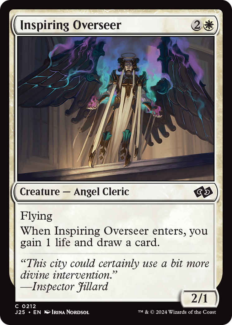 Inspiring Overseer [Foundations Jumpstart] | Good Games Morley