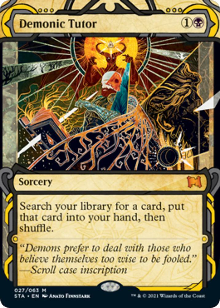 Demonic Tutor 27 (Strixhaven: Mystical Archive)  - Foil | Good Games Morley
