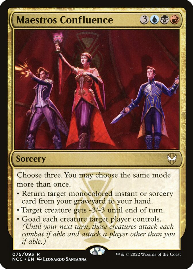 Maestros Confluence 75 (Commander: Streets of New Capenna)  | Good Games Morley