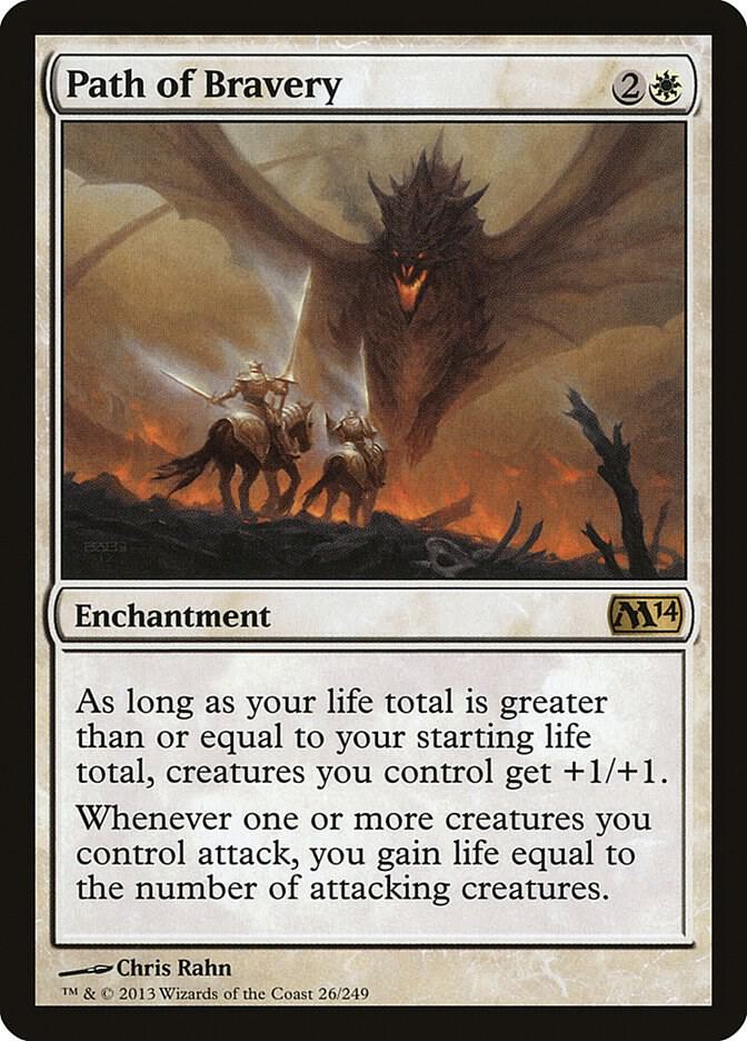 Path of Bravery 26/249 (Magic 2014 (M14))  | Good Games Morley