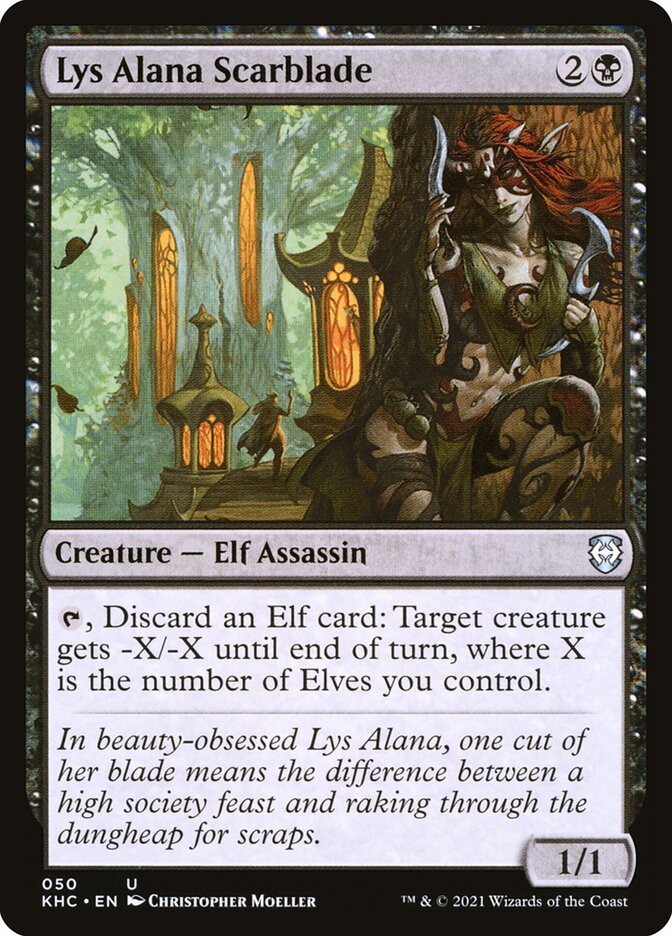 Lys Alana Scarblade 50/1 (Commander: Kaldheim)  | Good Games Morley
