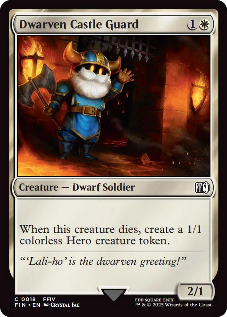 Dwarven Castle Guard [FINAL FANTASY] | Good Games Morley