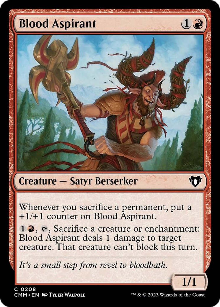 Blood Aspirant [Commander Masters] | Good Games Morley