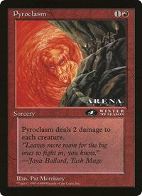 Pyroclasm [Version 2] (Oversized) [Oversize Cards] | Good Games Morley