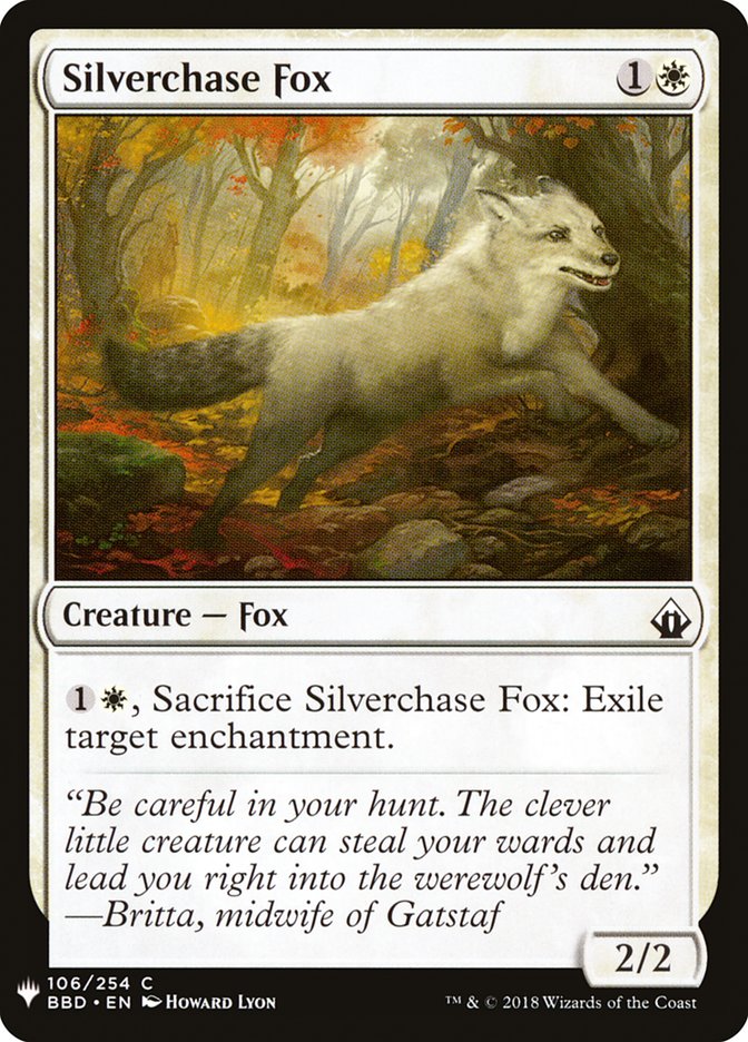 Silverchase Fox [Mystery Booster] | Good Games Morley