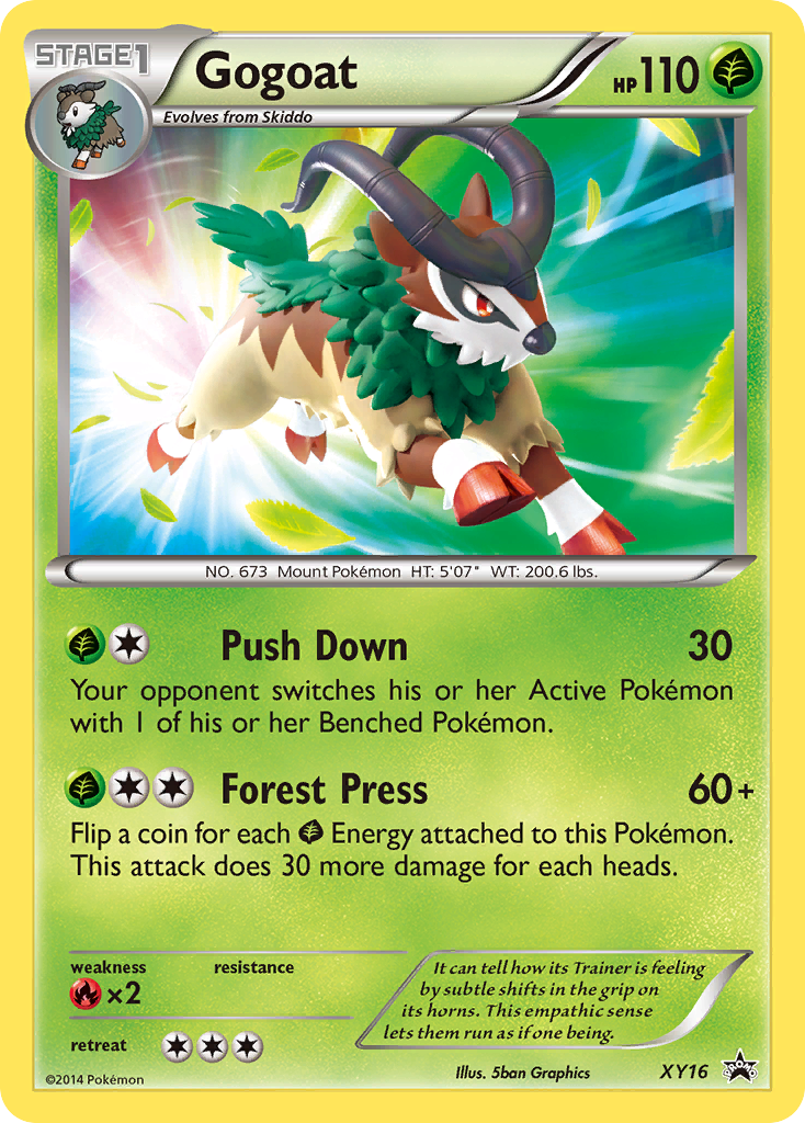 Gogoat (XY16) [XY: Black Star Promos] | Good Games Morley