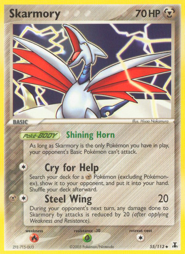 Skarmory (55/113) [EX: Delta Species] | Good Games Morley