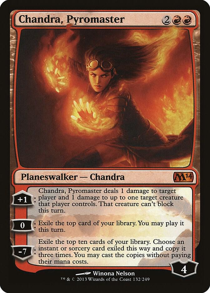 Chandra, Pyromaster 132/249 (Magic 2014 (M14))  | Good Games Morley