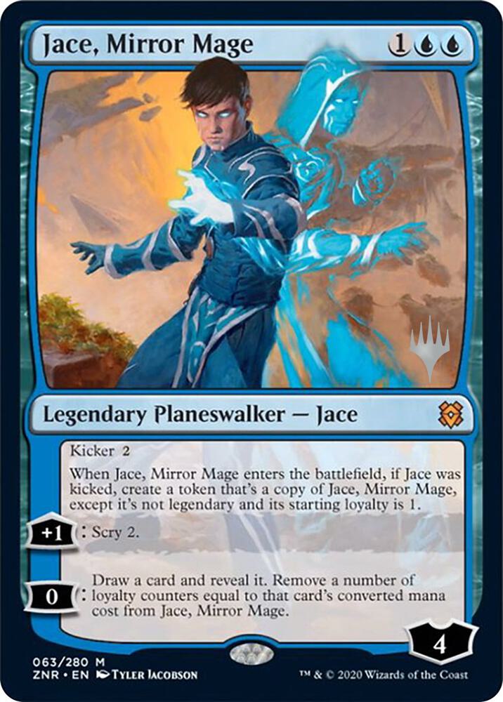 Jace Mirror Mage 63p/169 (Promo Pack: Zendikar Rising)  | Good Games Morley