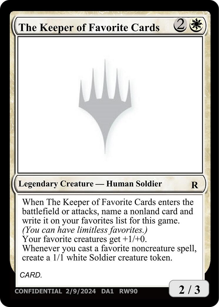 The Keeper of Favorite Cards (2/9/2024) [Unknown Event] | Good Games Morley