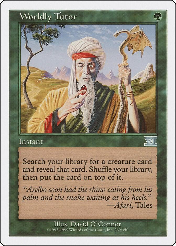 Worldly Tutor 269/350 (Classic Sixth Edition)  | Good Games Morley