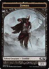 Zombie // Thopter Double-Sided Token (Game Night) [Core Set 2019 Tokens] | Good Games Morley