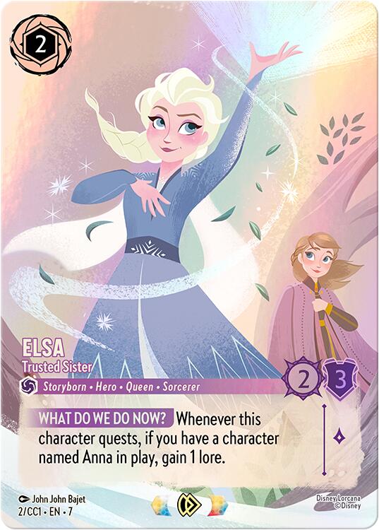 Elsa - Trusted Sister (2) [Promo Cards] | Good Games Morley