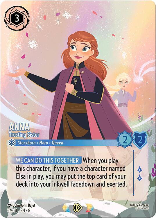 Anna - Trusting Sister (5) [Promo Cards] | Good Games Morley
