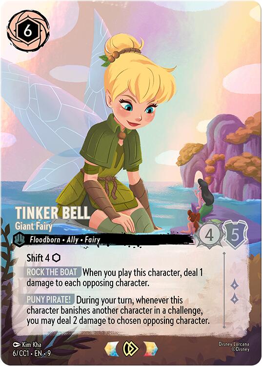Tinker Bell - Giant Fairy (6/CC1) (6) [Promo Cards] | Good Games Morley