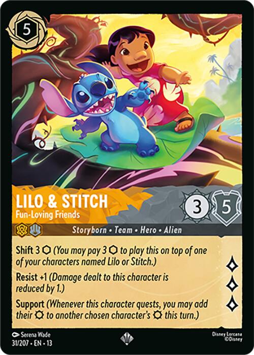 Lilo & Stitch - Fun-Loving Friends (31/207) [Attack of the Vine!] | Good Games Morley