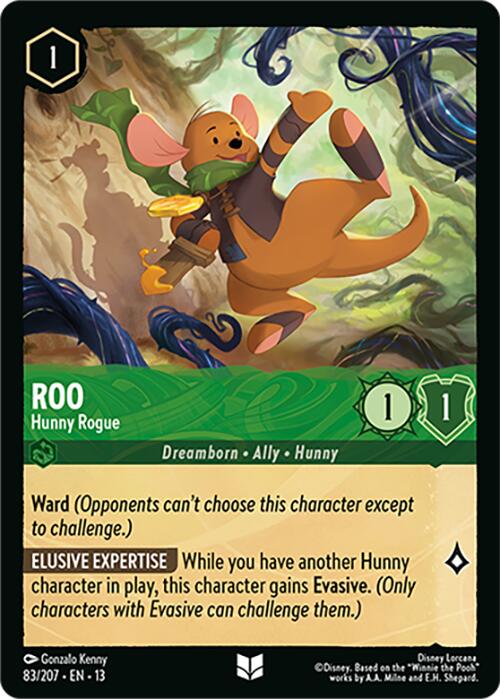 Roo - Hunny Rogue (83/207) [Attack of the Vine!] | Good Games Morley